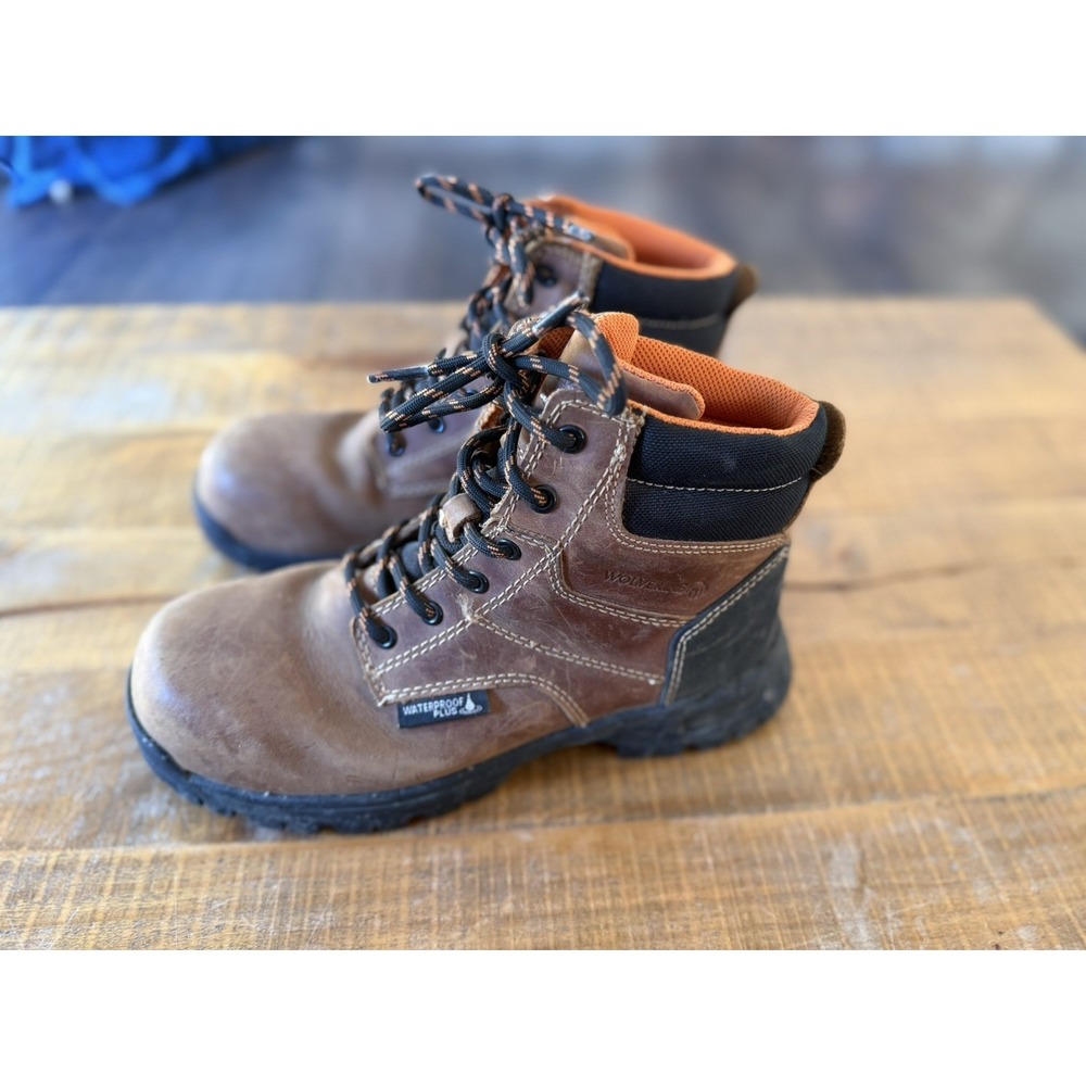 Wolverine PIPER Waterproof Composite Toe 6" Work Boots Women's Size 7M W221032
